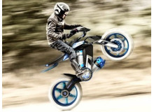 Yamaha showed the concept of a water-powered motorcycle