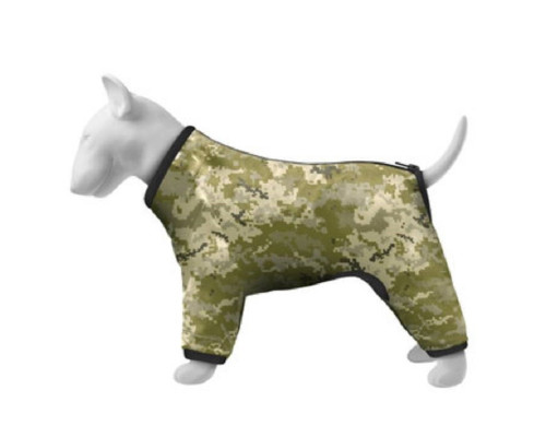Ветровка для собак WAUDOG Clothes "Милитари" S32 В 47-50 см С 35-38 см/389-4026