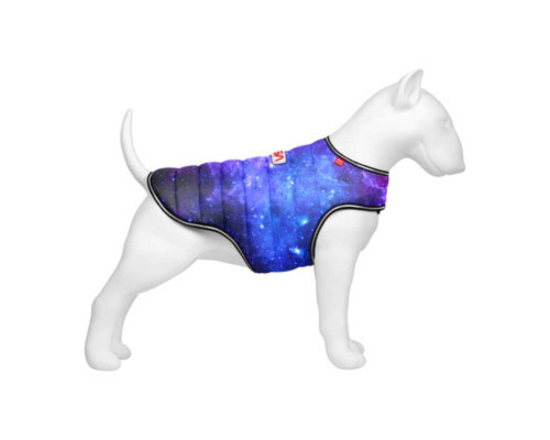 Куртка накидка для собак Waudog Clothes NASA21 М А 37 см B 52-62 см С 36-47 см Collar