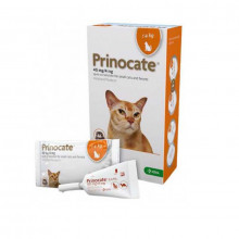 Принокат Prinocate краплі від зовнішніх та внутрішніх паразитів для котів до 4-х кг 1 піипетка 0,4мл KRKA