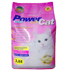 Наповнювач для котячих туалетів Silica Gel Power Cat силікагелевий 3,8 л StarCat