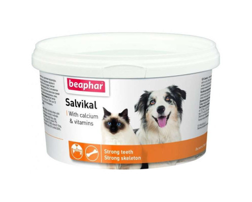 Порошок для кошек и собак Salvikal комплексная пищевая добавка 250 г Beaphar
