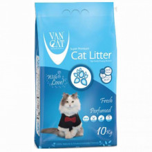 Наповнювач для котячого туалету Van Cat Super Premium Quality Fresh Бентонітовий грудкувальний 5 кг (6 л)