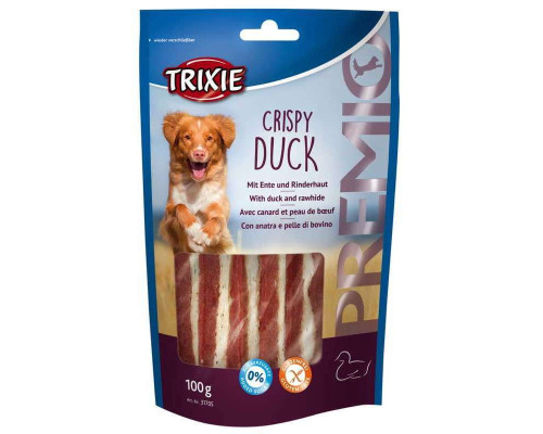 Ласощі для собак Premio Crispy Duck хрусткі снеки з качкою 100 г Trixie 31705