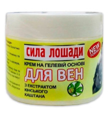 Крем-гель для вен Сила коня New formula з екстрактом кінського каштана 300 мл Leko Pro
