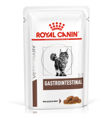 Корм для котів Gastrointestinal Felinel при порушеннях травлення шматочки у соусі 85 г Royal Canin