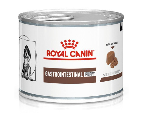 Корм для щенков с нарушениями пищеварения Gastrointestinal Puppy Mousse нежный мусс 195 г Royal Canin