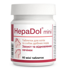 Таблетки для собак та котів ГепаДол мини №60 Dolfos