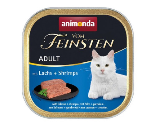 Корм для котів Adult з лососем та креветками 100 г Animonda