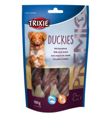 Ласощі для собак Premio Duckies кальцієва кісточка з качкою 100 г Trixie 31538