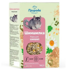 Корм Шиншилка колор та ензими для шиншил 500 г Природа