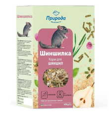 Корм Шиншилка для шиншил 500 г Природа