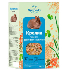 Корм для довгошерстих кроликів Біотин 500 г Природа