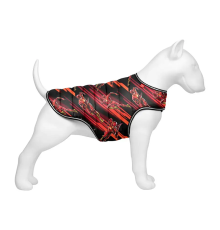 Куртка для собак Waudog Clothes двостороння Швидкість Флеша  L55, В 77-79 см, С 50-55 см  Collar
