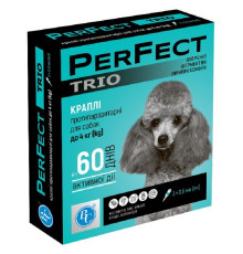 Краплі для собак до 4 кг Perfect Trio від бліх і кліщів 0,6 мл №3 Ветсинтез термін 08.2026