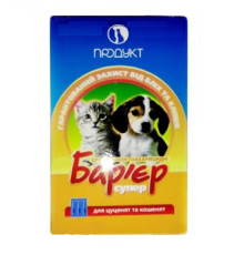 Краплі на холку Бар'єр-супер NEW для цуценят і кошенят №3 Продукт термін 07.2026