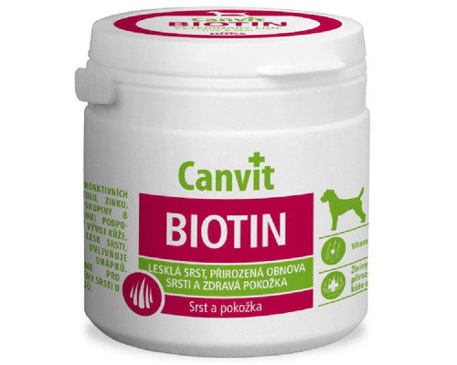 Таблетки для собак Biotin здоровья кожи и блеск шерсти №100 Canvit
