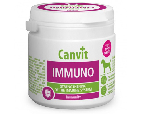 Таблетки для собак Immuno for dogs для укрепления иммунитета №100 Canvit