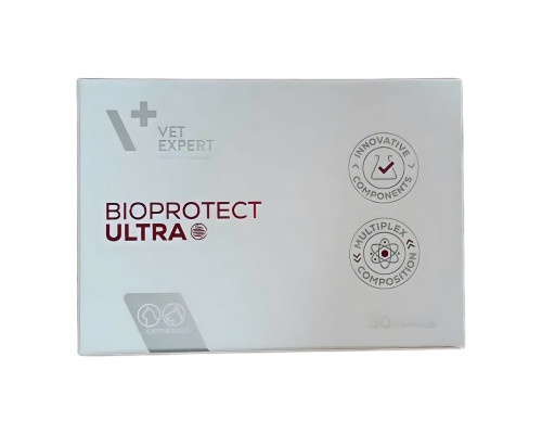 VetExpert BioProtect Ultra препарат для собак и кошек с желудочно-кишечными расстройствами 30капс ВетЭкспе