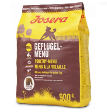 Сухий корм для собак Geflugel Menu з великою кількістю м'яса свійської птиці 900 г Josera