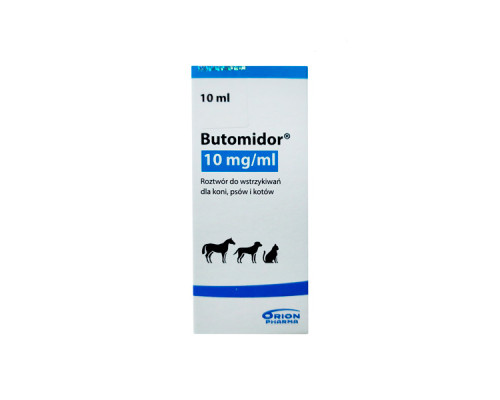 Бутомидор (Butomidor), 10 мл - обезболивающее средство для кошек, собак, лошадей