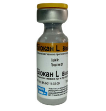 Вакцина Біокан L інактивована проти лептоспірозу собак 1 флакон 1 доза BioVeta