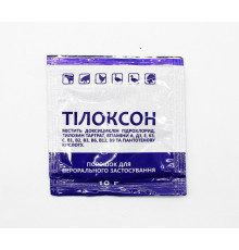 Тілоксон порошок 10 г антимікробний засіб для тварин Фарматон
