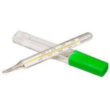 Термометр максимальний скляний медичний без ртуті
