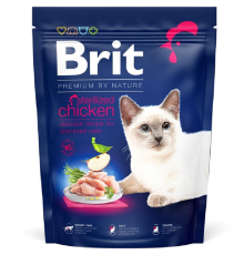 Сухий корм для стерилізованих котів Cat Sterilised Chicken із куркою 1,5 кг Brit Premium