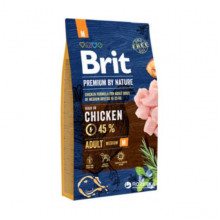 Корм для собак Брит весом от10 до  25 кг з курицей Brit  Premium 15кг ЦЕНА за 1кг
