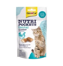 Ласощі для котів  Nutri Pockets  Дентал 60 г GimCat 