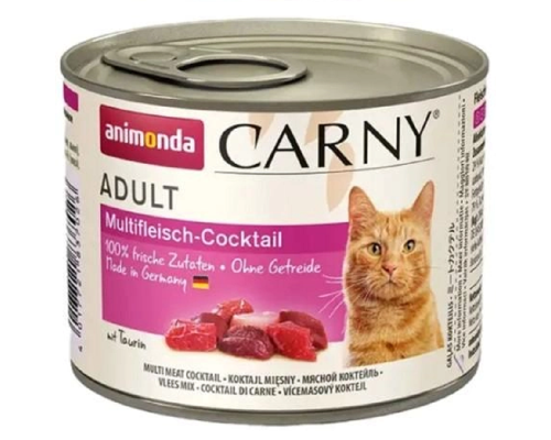 Корм для котов Carny мультимясной коктейль 200 г Animonda