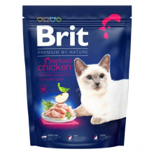 Корм Брит стерилизованных для котов курица  Brit Premium Cat Sterilized  300 г 171846
