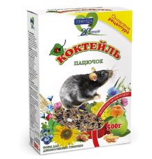 Корм Коктейль Пацючок для гризунів 500 г Природа
