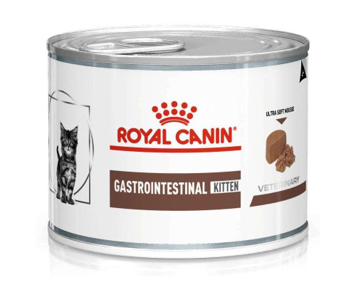 Корм для котят Gastrointestinal Kitten Mousse для лечения нарушений пищеварения 195 г Royal Canin