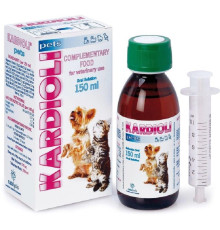 Розчин Kardoili pets здоров'я серця та судин для собак та котів 150 мл Ronipharm
