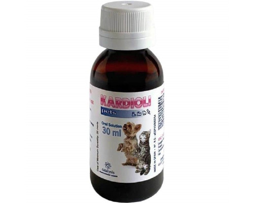 Раствор Kardoili pets здоровье cердца и сосудов для собак и кошек 30 мл Ronipharm