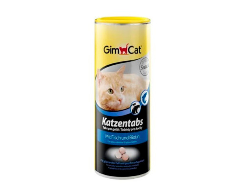 Витамины для кошек GimCat Джимкет рыба и биотин №710 шт 425г