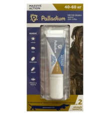 Краплі на холку для собак до 40-60 кг Massive Action від бліх і кліщів №1 Palladium