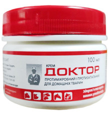 Крем Доктор для домашніх тварин з декаметоксином 100 мл Продукт 