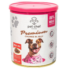 Корм для дорослих собак Pet Chef паштет м'ясне асорті 800 г Pet Chef