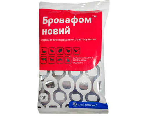 Порошок Бровафом новий широкий спектр антимікробної дії 100 г Бровафарма 