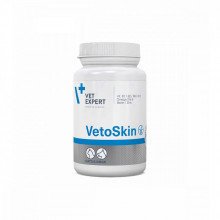 VetExpert VetoSkin Пищевая добавка для здоровья кожи и шерсти кошек и собак 90 капсул