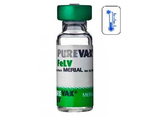 Вакцина Пюревакс FeLV против вирусной лейкемии кошек 1 флакон 1 доза Merial