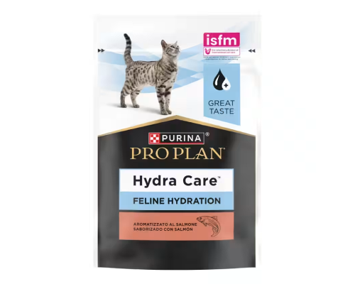 Корм для котов Veterinary Diets Hydra Care пауч добавка для увеличения потребления жидкости и разжижению мочи. Со вкусом лосося 75 г Purina Pro Plan