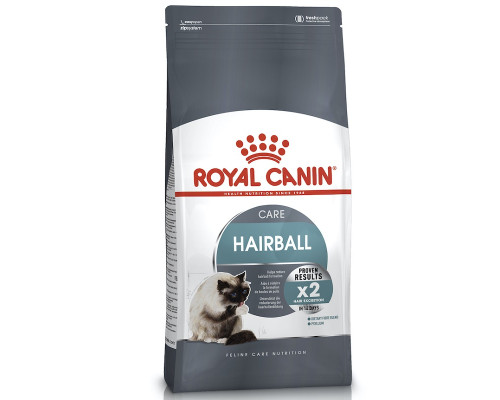 Сухой корм для котов Hairball Care для уменьшения образования комочков шерсти 2 кг Royal Canin