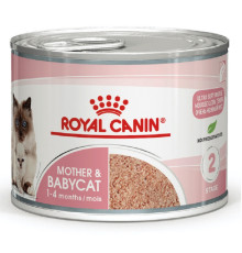 Корм Mother and Babycat мус для вагітних або годуючих кішок і кошенят 195 г Royal Canin