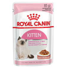 Корм для кошенят Kitten Instinctive шматочки у соусі 85 г Royal Canin