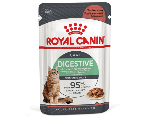 Корм для котів із чутливим травленням Digest Sensitive шматочки в соусі 85 г Royal Canin