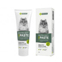 Паста Биотин Софт Biotin-soft для кожи и шерсти котов 100г  Vitomax